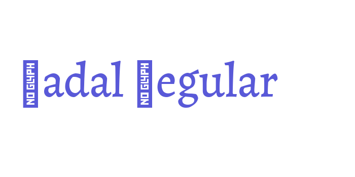 Radal Regular Font Download