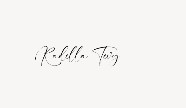 Radella Tevy Font