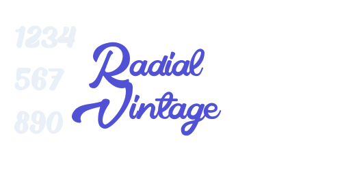 Radial Vintage-font-download