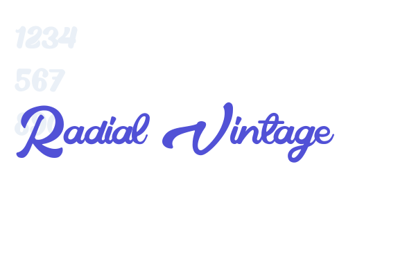 Radial Vintage
