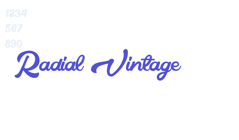 Radial Vintage-font-download