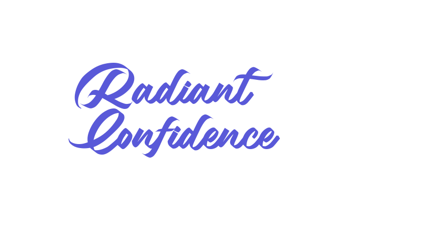 Radiant Confidence Font Download