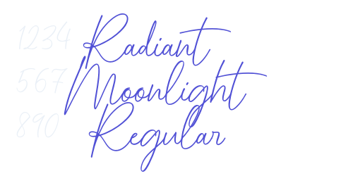 Radiant Moonlight Regular-font-download
