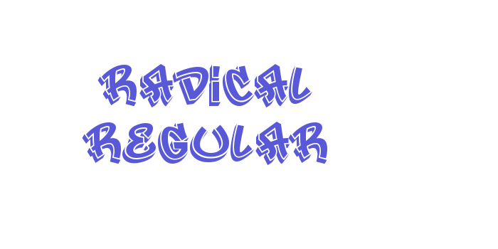 Radical Regular Font Download