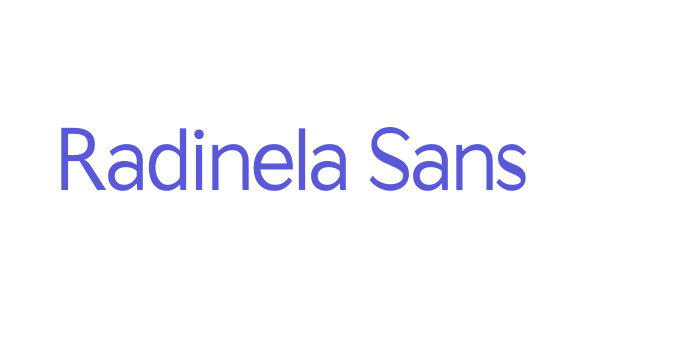 Radinela Sans Font Download