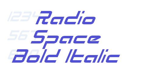Radio Space Bold Italic-font-download