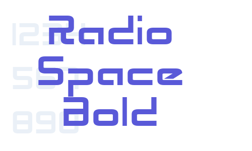 Radio Space Bold Font Download