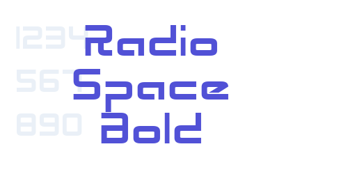 Radio Space Bold-font-download