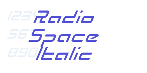 Radio Space Italic-font-download
