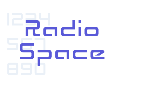 Radio Space Font Download