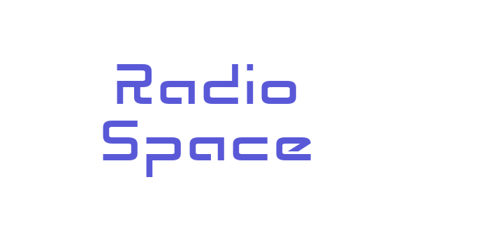 Radio Space Font Download