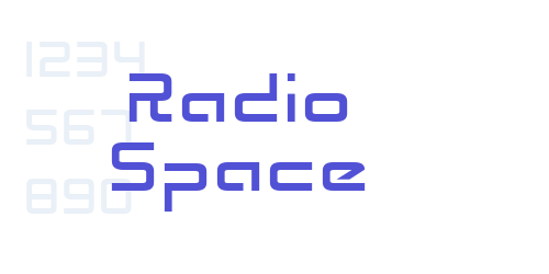 Radio Space-font-download