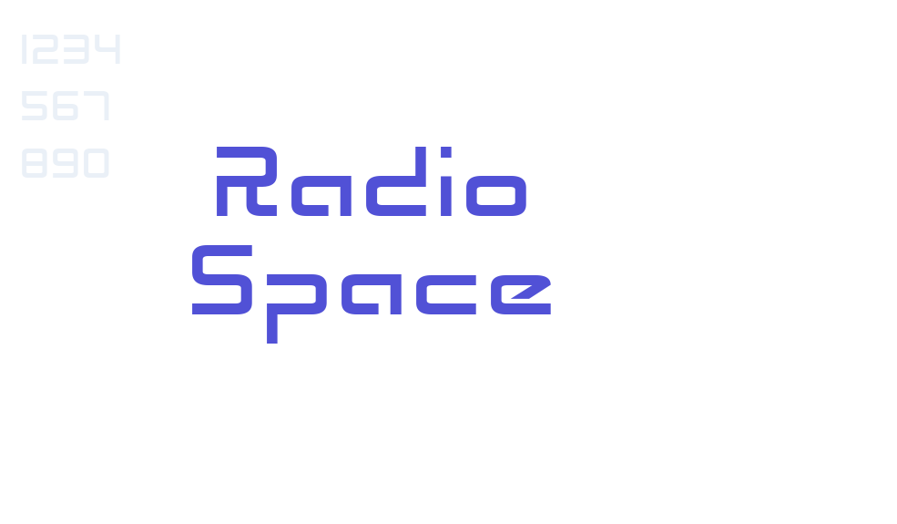 Radio Space-font-download