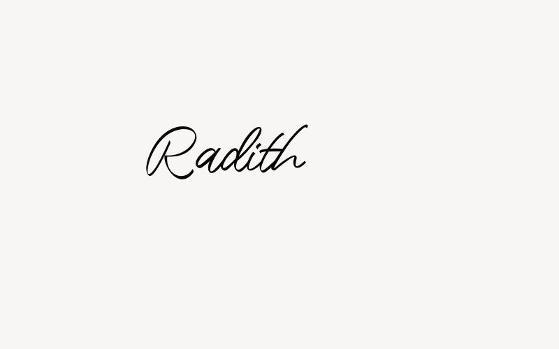 Radith Font