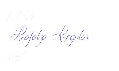 Rafalza Regular Font Download