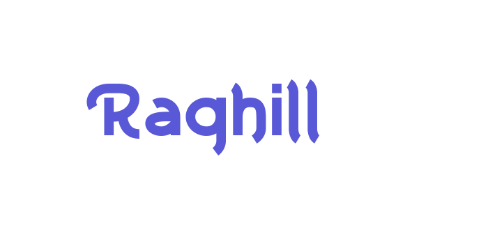 Raghill Font