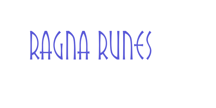 Ragna Runes Font Download