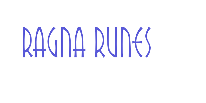 Ragna Runes Font