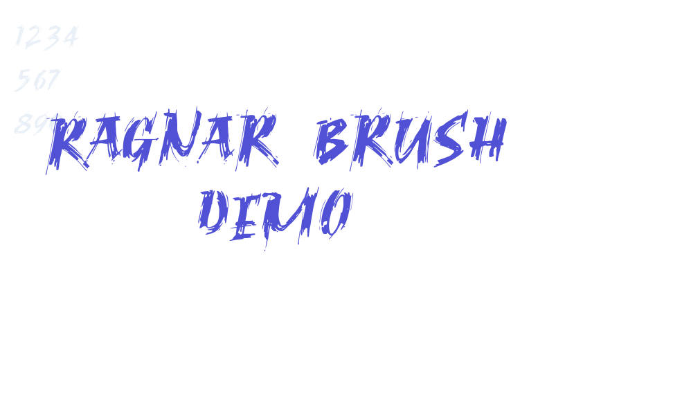 Ragnar Brush DEMO-font-download