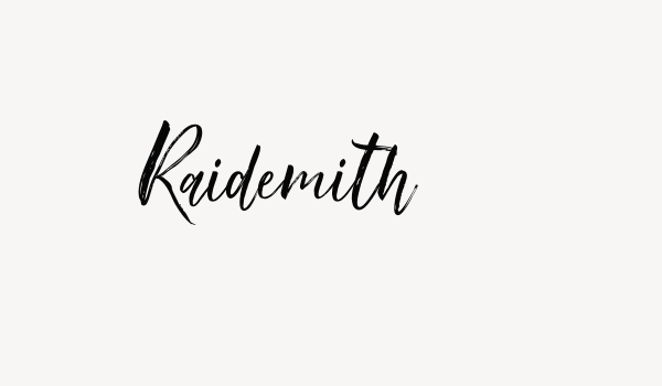 Raidemith Font