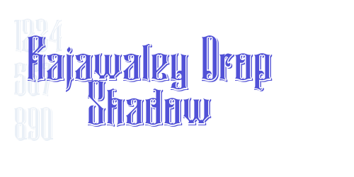 Rajawaley Drop Shadow-font-download