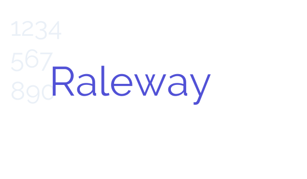 Raleway font download