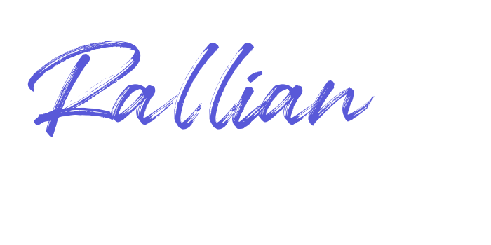 Rallian Font Download