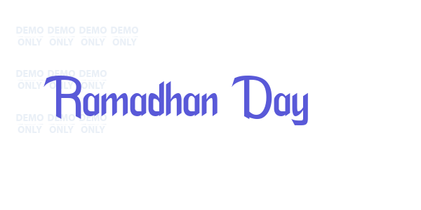 Ramadhan Day font free