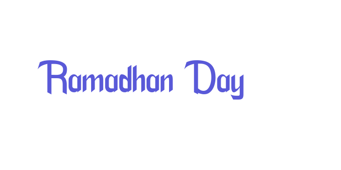 Ramadhan Day Font Download