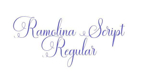 Ramolina Script Regular Font Download