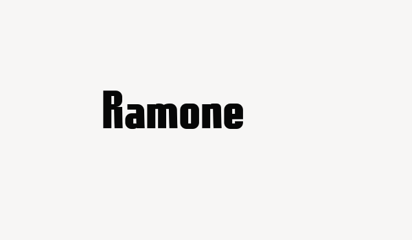 Ramone Font