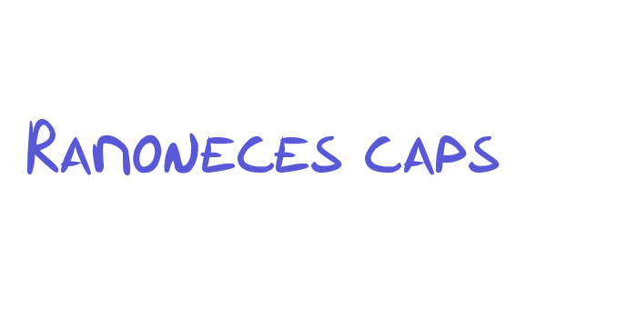 Ramoneces caps Font Download