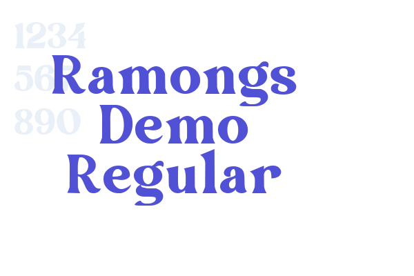 Ramongs Demo Regular