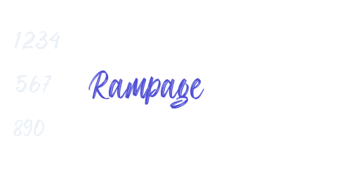 Rampage-font-download