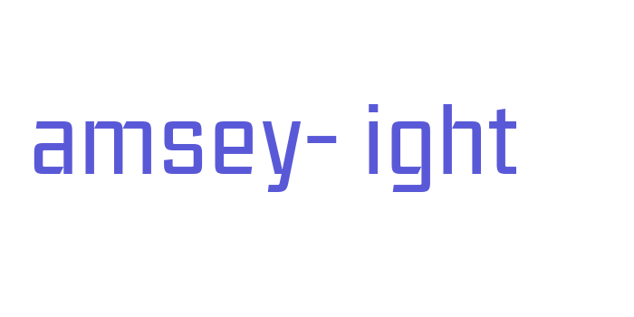 Ramsey-Light Font