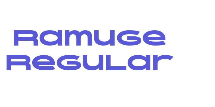 Ramuge Regular Font Download