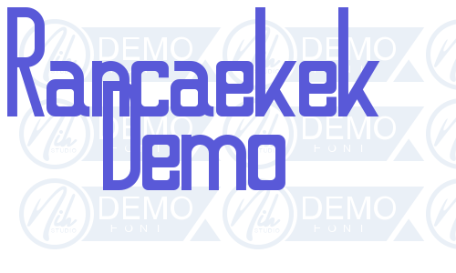 Rancaekek Demo Font Download