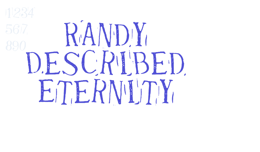 Randy Described Eternity-font-download