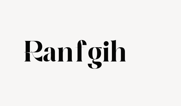 Ranfgih Font