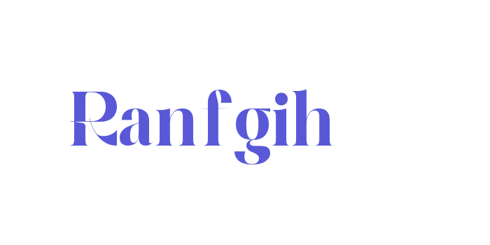 Ranfgih Font Download