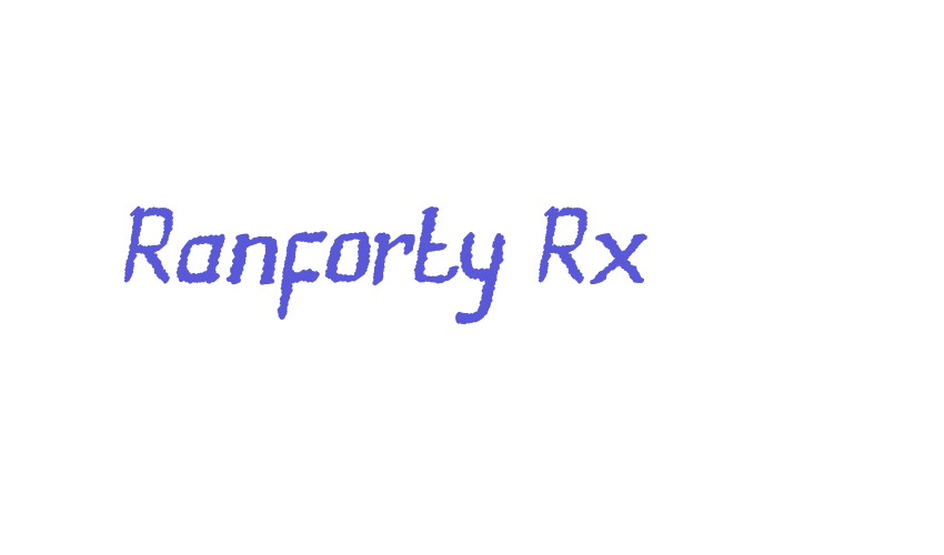 Ranforty Rx Font Download