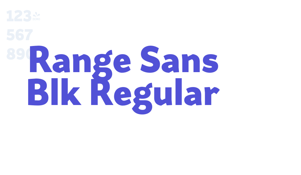 Range Sans Blk Regular-font-download