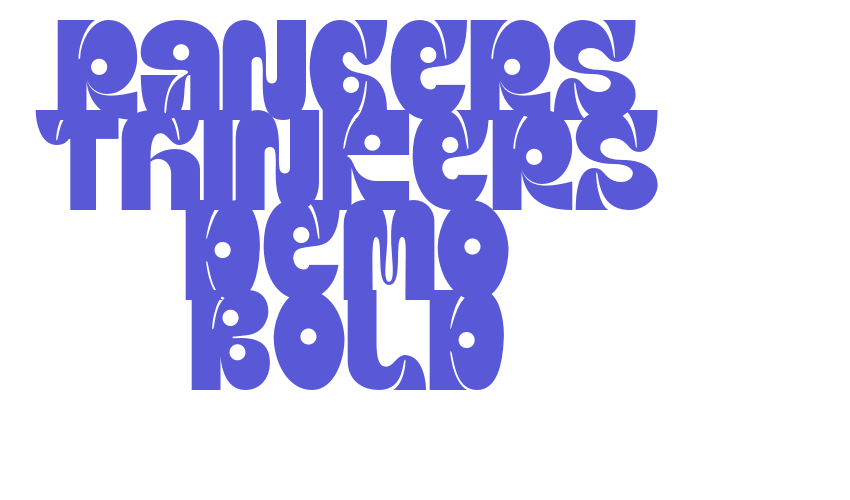 Rangers Thinkers Demo Bold Font Download