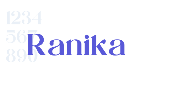 Ranika font free