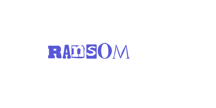 Ransom Font Download