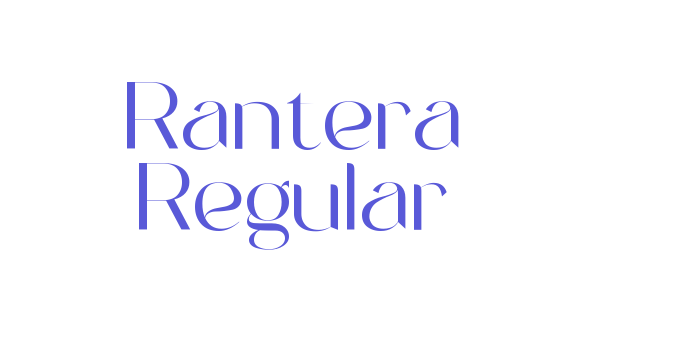 Rantera Regular Font Download