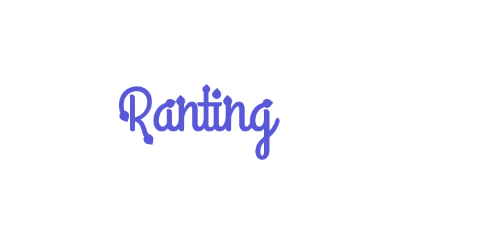 Ranting Font Download