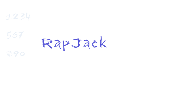 RapJack font free