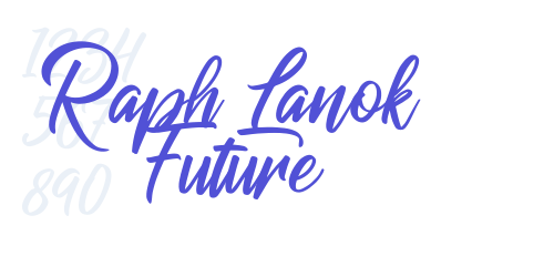 Raph Lanok Future-font-download