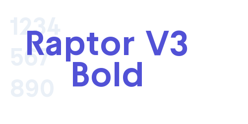 Raptor V3 Bold-font-download